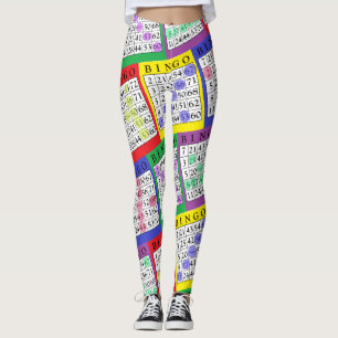 Winning BINGO Cards Women's Leggings