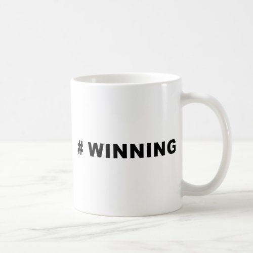  WINNING COFFEE MUG