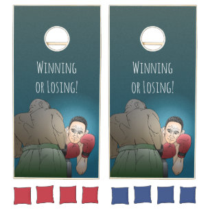 Winning or Losing Cornhole Set