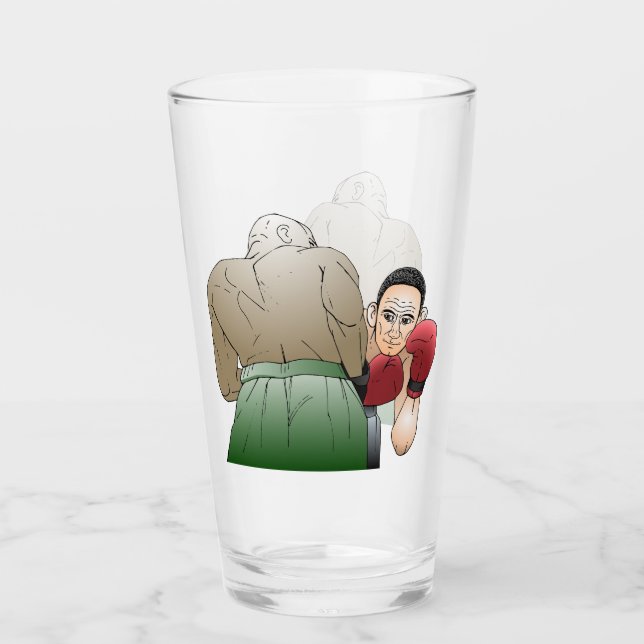 Winning or Losing Glass (Front)