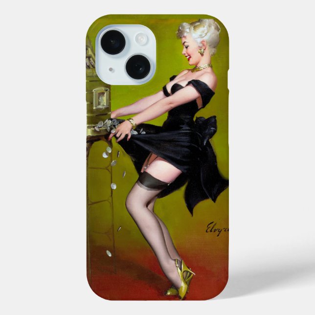 Winning Pin Up Case-Mate iPhone Case (Back)