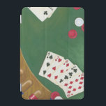 Winning Poker Hand Six Through Ten iPad Mini Cover<br><div class="desc">If only every poker hand was this good! A six through ten straight is the winning hand in this painting by Chariklia Zarris. Give yourself a winning hand by purchasing this piece!</div>