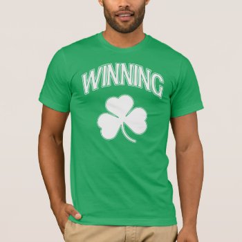 Winning Shamrock T-shirt by irishprideshirts at Zazzle