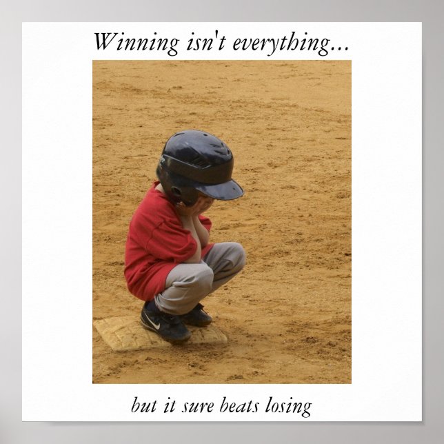 Winning without't everything poster (Front)