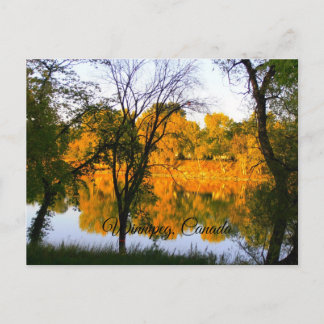 Winnipeg Autumn Postcard