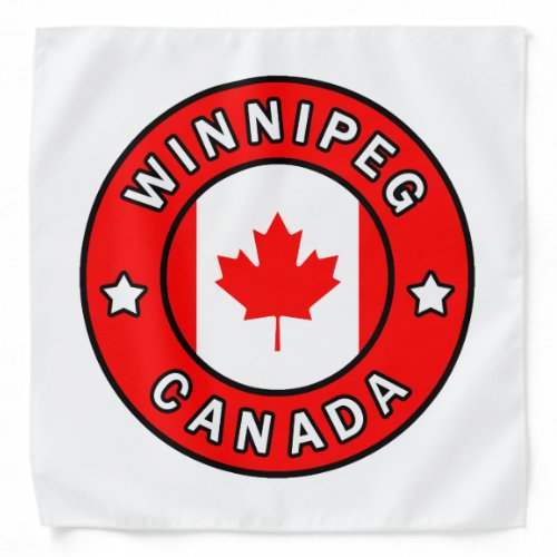 Winnipeg Canada Bandana