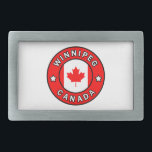 Winnipeg Canada Belt Buckle<br><div class="desc">Winnipeg</div>