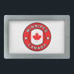 Winnipeg Canada Belt Buckle<br><div class="desc">Winnipeg</div>
