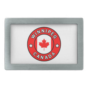 Winnipeg Canada Belt Buckle