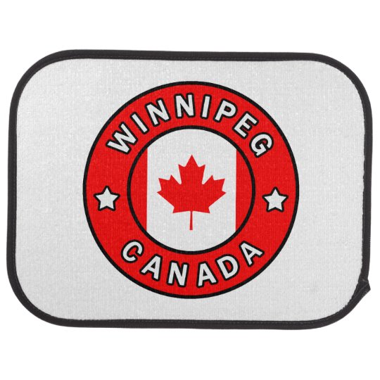 Winnipeg Canada Car Floor Mat