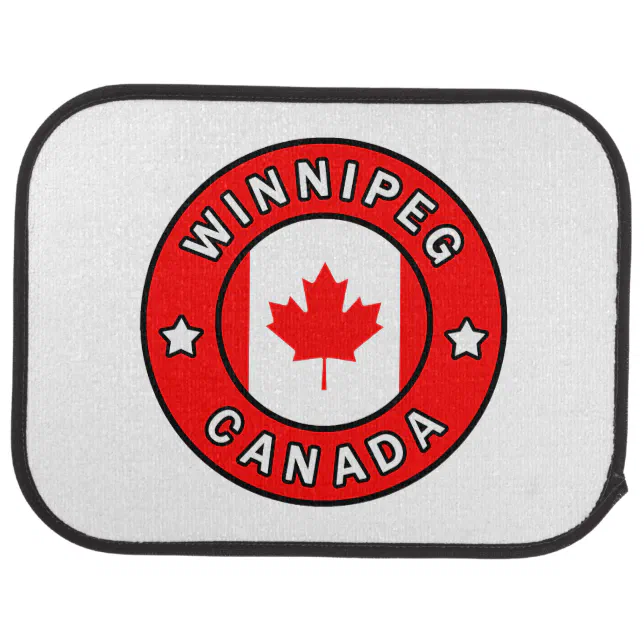 Winnipeg Canada Car Floor Mat Zazzle