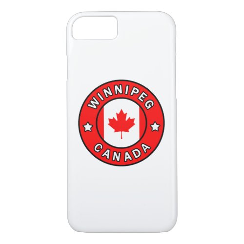 Winnipeg Canada iPhone 87 Case