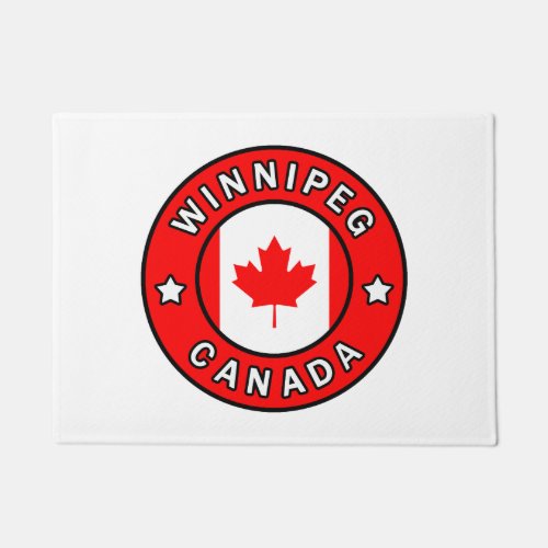 Winnipeg Canada Doormat