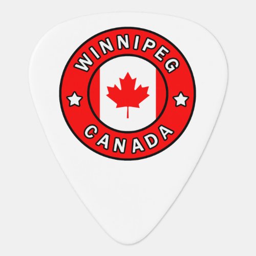 Winnipeg Canada Guitar Pick