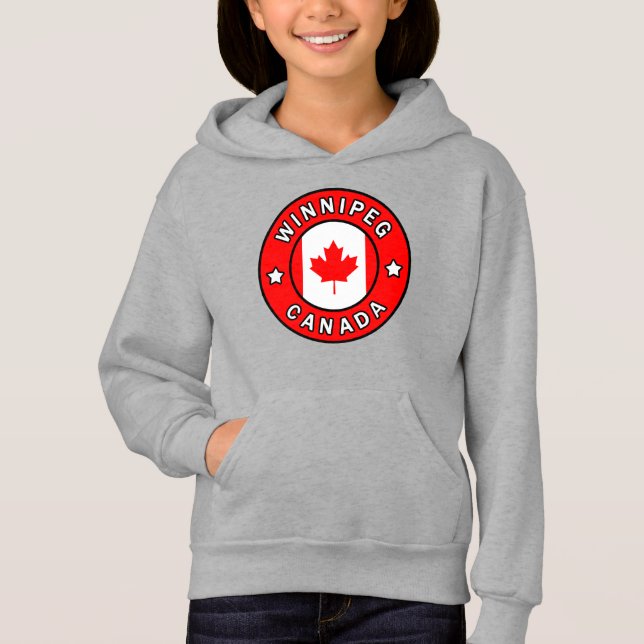 Winnipeg Canada Hoodie (Front)