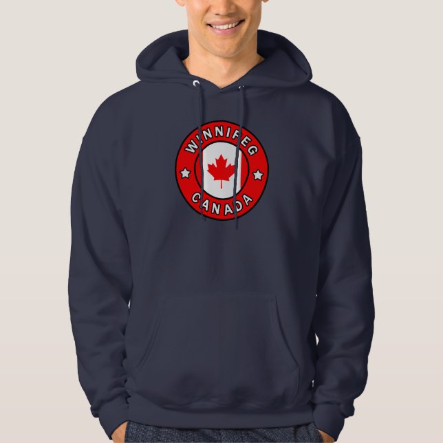 Winnipeg Canada Hoodie (Front)
