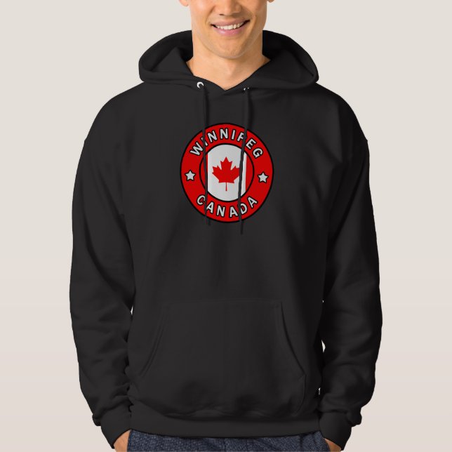 Winnipeg Canada Hoodie (Front)