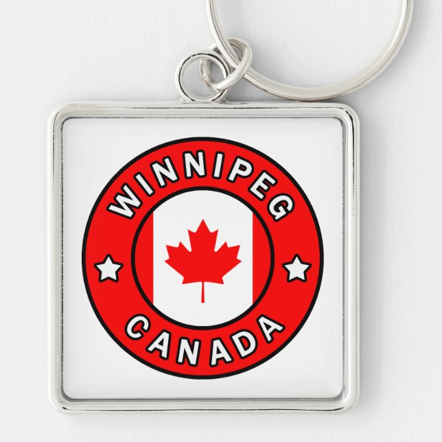 Winnipeg Canada Keychain (Front)