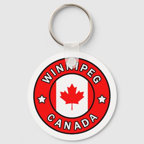 Winnipeg Canada Keychain