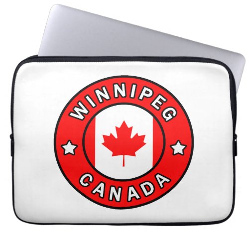 Winnipeg Canada Laptop Sleeve