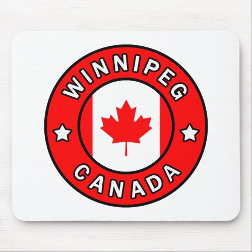 Winnipeg Canada Mouse Pad