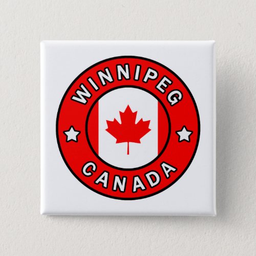 Winnipeg Canada Pinback Button