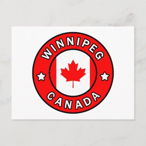 Winnipeg Canada Postcard
