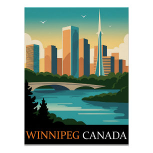 Winnipeg Canada Poster