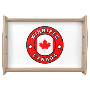 Winnipeg Canada Serving Tray