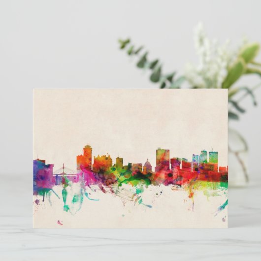 Winnipeg Canada Skyline Cityscape (Standing Front)