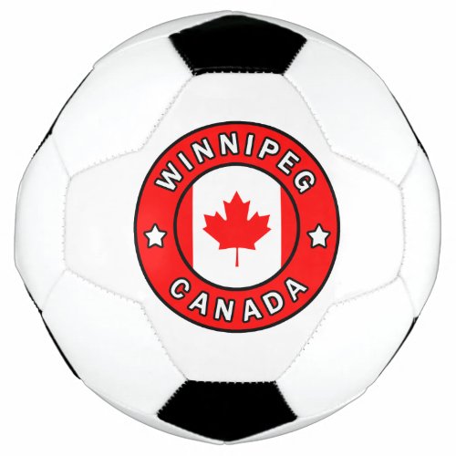 Winnipeg Canada Soccer Ball