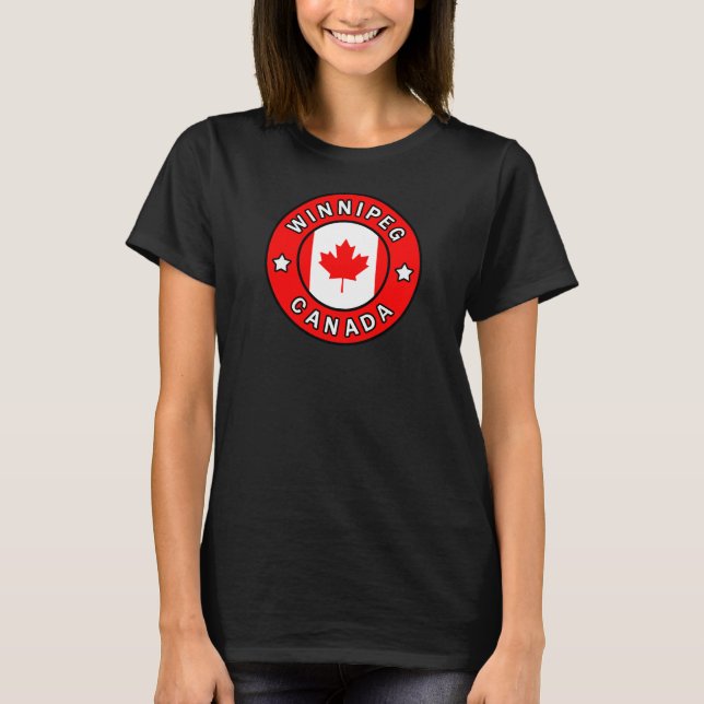 Winnipeg Canada T-Shirt (Front)