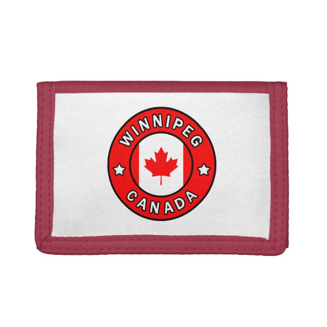 Winnipeg Canada Trifold Wallet (Front)
