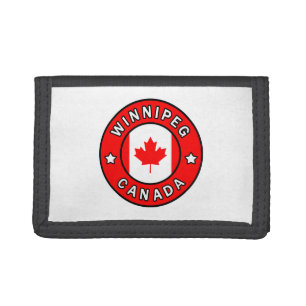 Winnipeg Canada Trifold Wallet