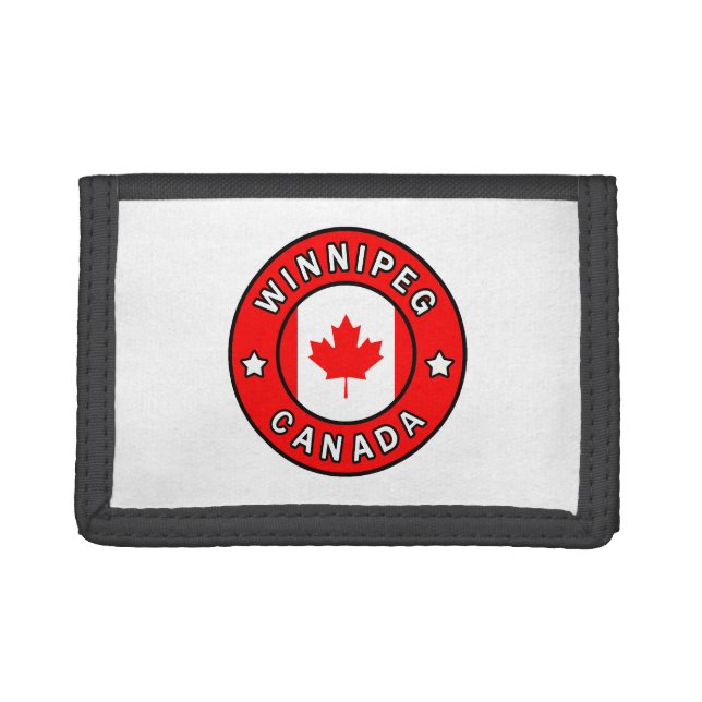 Winnipeg Canada Trifold Wallet (Front)