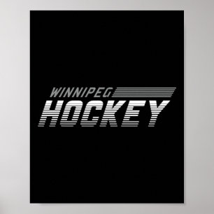 Winnipeg Hockey Blades Of Steel Gameday Fan Gear Poster