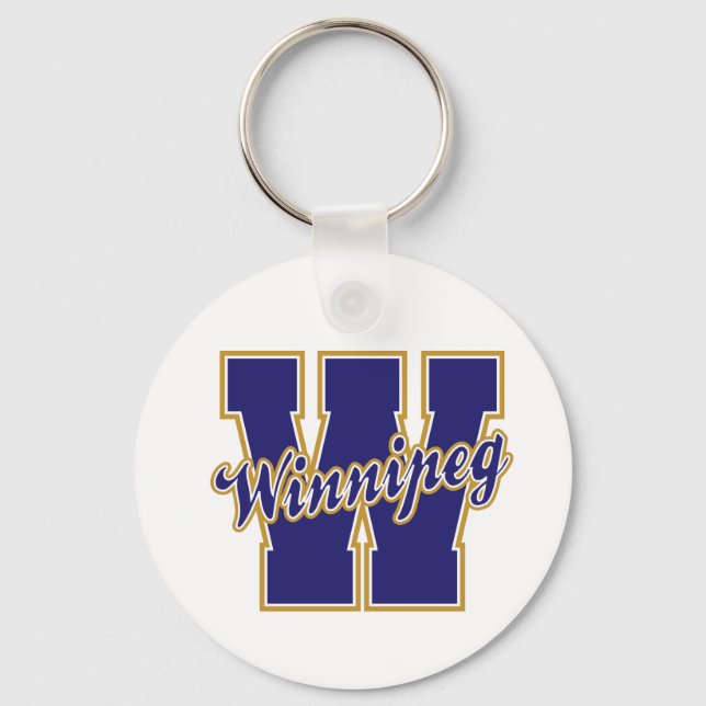 Winnipeg Letter Keychain (Front)