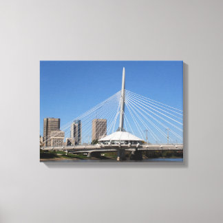 Winnipeg Provencher Bridge Canvas Print