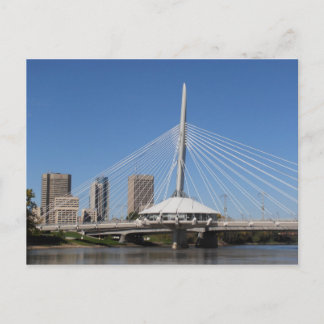 Winnipeg Provencher Bridge Postcard