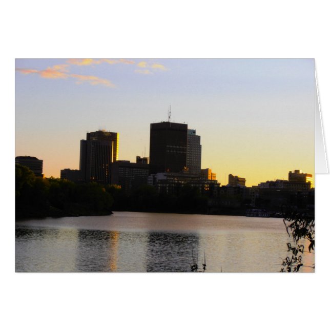 Winnipeg Skyline Cards (Front Horizontal)