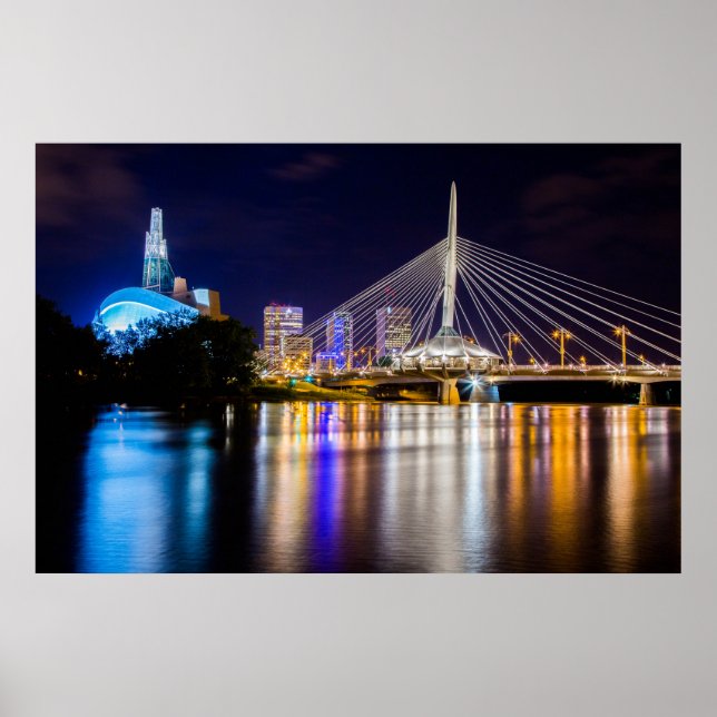 Winnipeg Skyline Poster (Front)