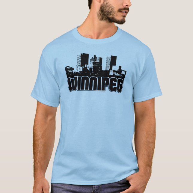 Winnipeg Skyline T-Shirt (Front)
