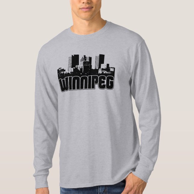Winnipeg Skyline T-Shirt (Front)