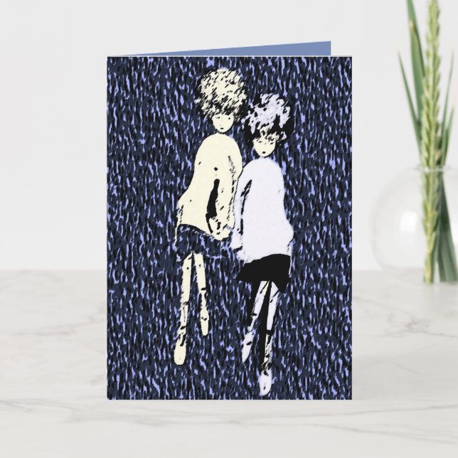 "Winnow and Me" With Love Greeting Card (Front)