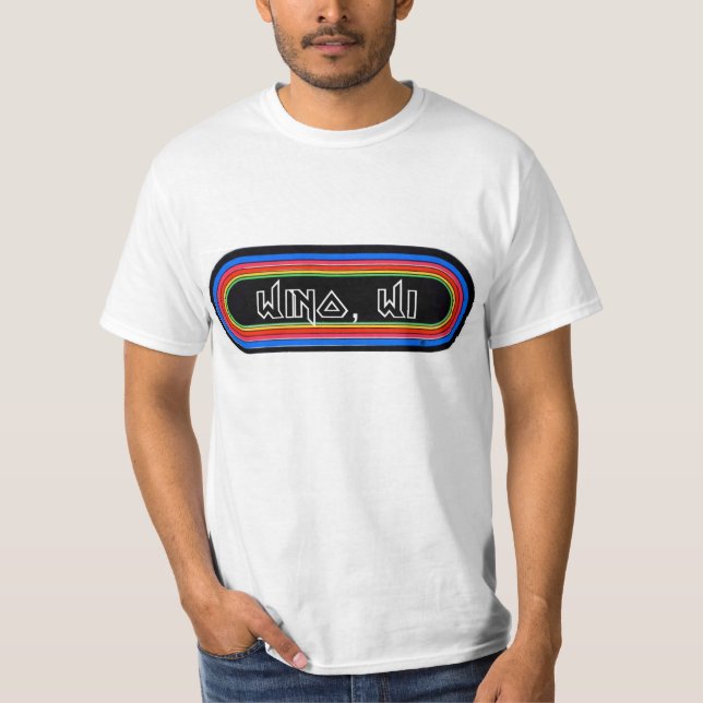 Wino, WI KLOS Snow T T-Shirt (Front)