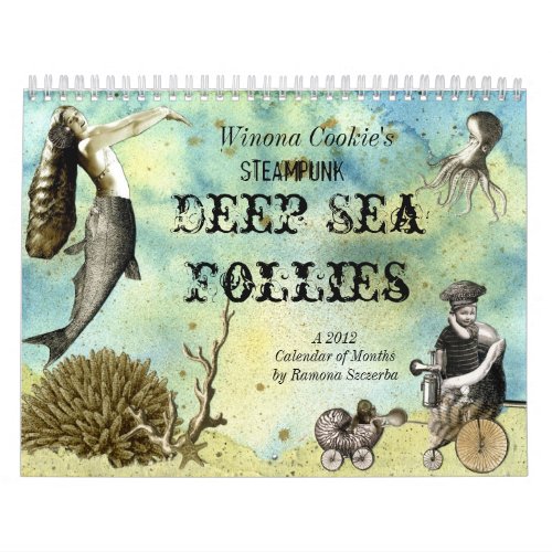 Winona Cookies Steampunk Deep Sea Follies Calendar