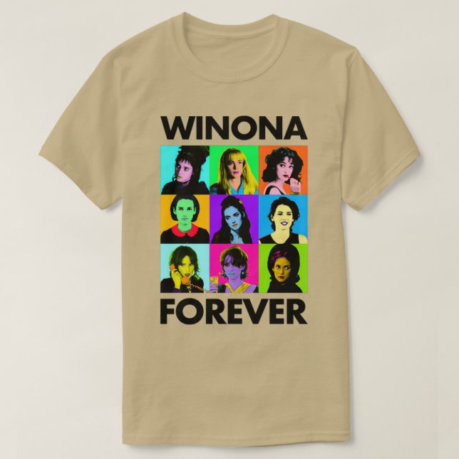 Winona Forever Everyone lt3 Winona Ryder T-Shirt (Design Front)
