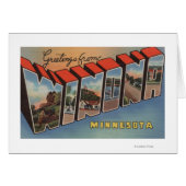 Winona, Minnesota - Large Letter Scenes (Front Horizontal)
