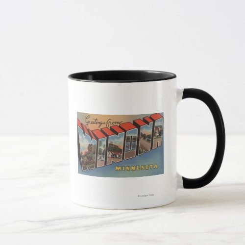 Winona Minnesota _ Large Letter Scenes Mug