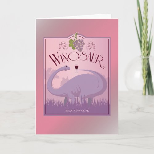 Winosoaur Card